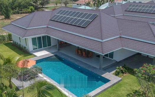Luxuriöse 3 Schlafzimmer Pool Villa CL3-A  mit grossem Grundstück in Hua Hin,Thailand