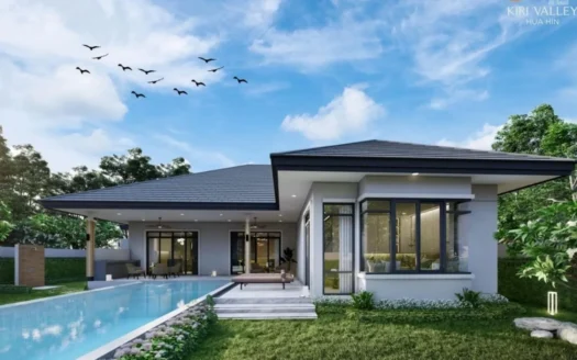 Exklusive Poolvillen in ruhiger, naturnaher Lage in Kiri Valley Hua Hin, Thailand