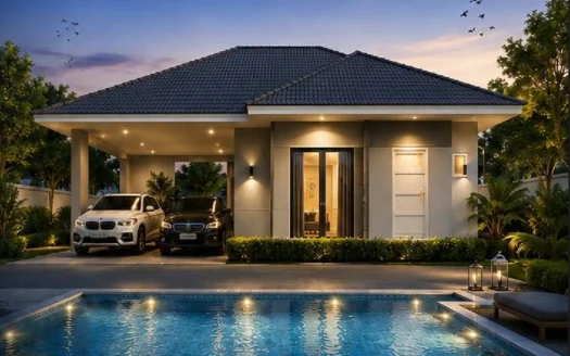 Exklusives Wohnen in Hin Lek Fai, Hua Hin – Komfort, Privatsphäre und tropisches Flair